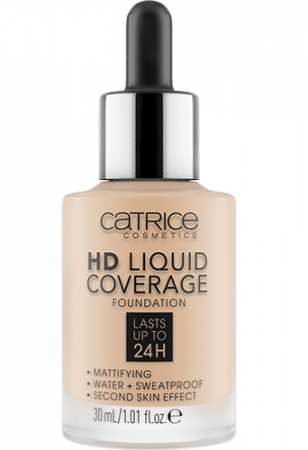 Catrice Тональная основа HD Liquid Coverage 30ml №010